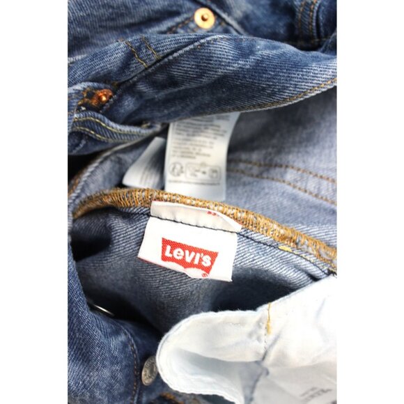 nwt LEVI'S® Premium 501 The Original ‘90s Mid-Rise Straight-Leg Blue Jean (31) - Picture 13 of 16